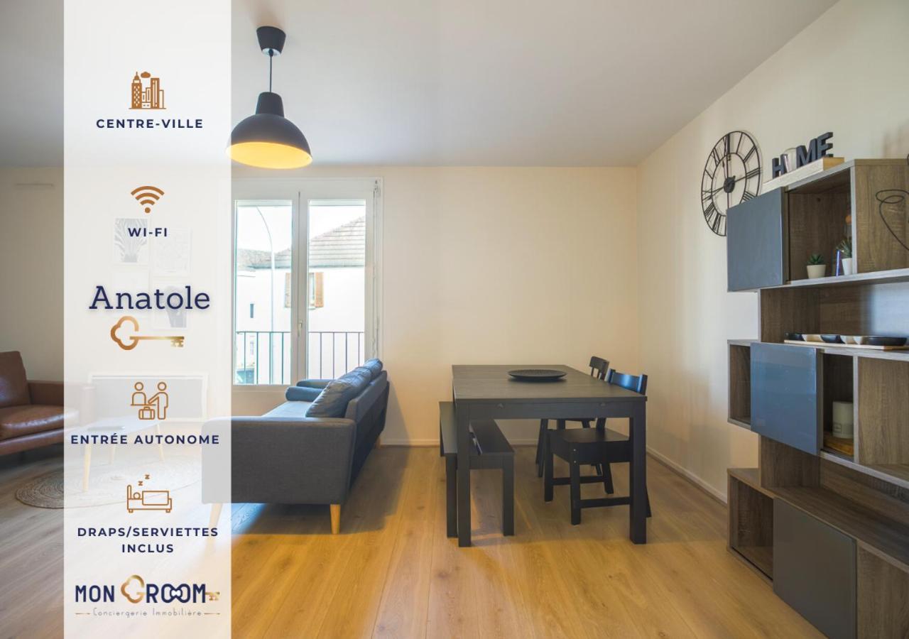 L'Anatole - Wifi - Parking - Centre Ville Троа Екстериор снимка